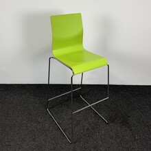 Groene Barkruk - Hoge Rugleuning