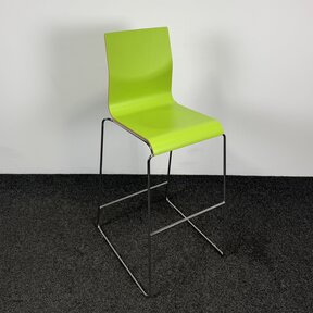 Groene Barkruk - Hoge Rugleuning