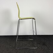 Groene Barkruk - Hoge Rugleuning