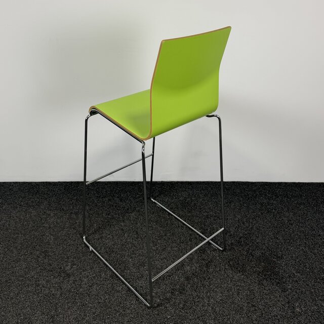 Groene Barkruk - Hoge Rugleuning