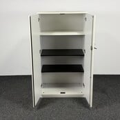 Steelcase Draaideurkast - Wit | 149 x 80 x 44 cm