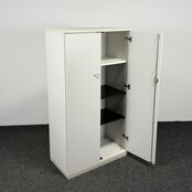 Steelcase Draaideurkast - Wit | 149 x 80 x 44 cm