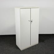 Steelcase Draaideurkast - Wit | 149 x 80 x 44 cm