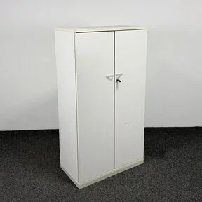 Steelcase Draaideurkast - Wit | 149 x 80 x 44 cm