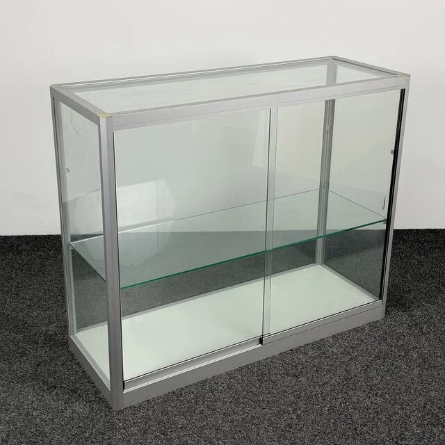 Glazen Vitrinekast - 100 x 120 x 45 cm (A)