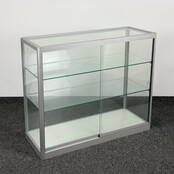 Glazen Vitrinekast - 100 x 120 x 45 cm (B)