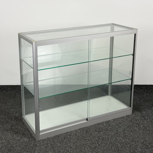 Glazen Vitrinekast - 100 x 120 x 45 cm (B)