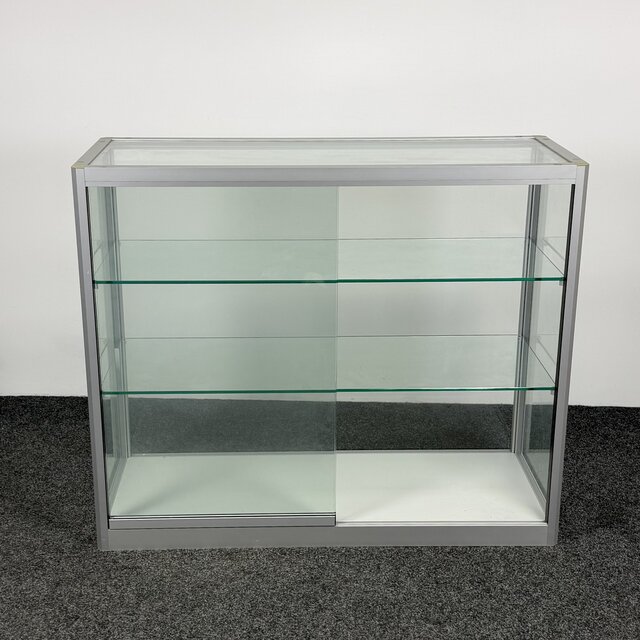 Glazen Vitrinekast - 100 x 120 x 45 cm (B)