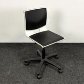 Eromesmarko Werkstoel - Wit / Zwart