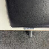 Eromesmarko Werkstoel - Wit / Zwart