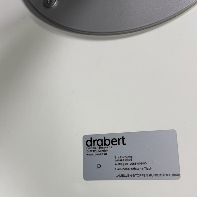 Drabert Tafel - Zwart Blad | 150 x 75 cm