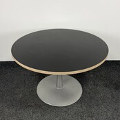 Drabert Tafel - Zwart Blad | Ø 120 cm