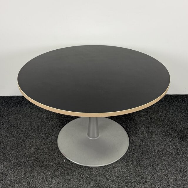 Drabert Tafel - Zwart Blad | Ø 120 cm