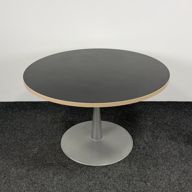 Drabert Tafel - Zwart Blad | Ø 120 cm