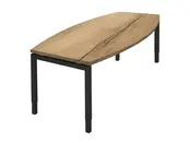 NOW! Tonvormige Vergadertafel - 240 x 120 cm