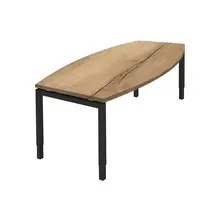 NOW! Tonvormige Vergadertafel - 240 x 120 cm