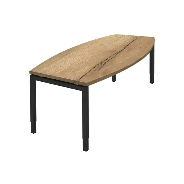 NOW! Tonvormige Vergadertafel - 240 x 120 cm