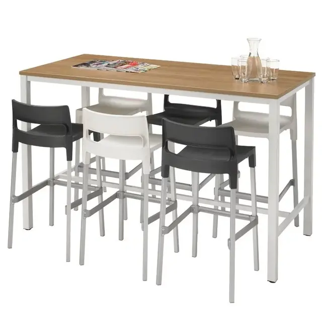 Statafel / Bartafel - 110 x 180 x 80 cm | Diverse Kleuren