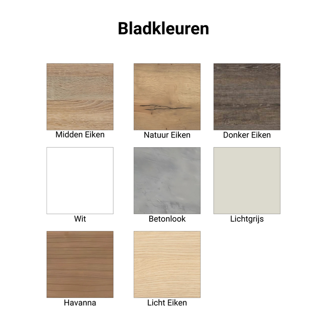 Statafel / Bartafel - 110 x 180 x 80 cm | Diverse Kleuren