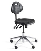 Lage Werkstoel - PU Zitting