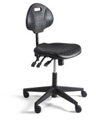 Lage Werkstoel - PU Zitting