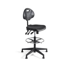 Hoge Werkstoel - PU Zitting