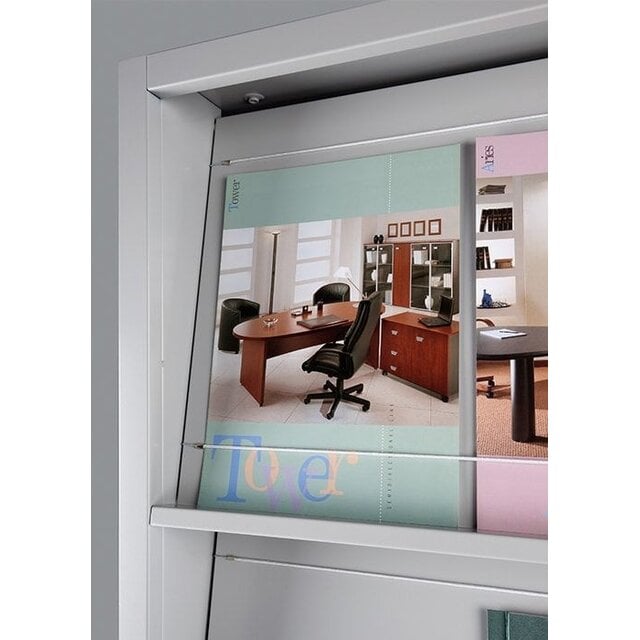 Tijdschriftkast - Metaal | 195 x 100 x 42 cm