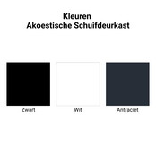 Akoestische Schuifdeurkast | 72,5 x 166 x 40 cm