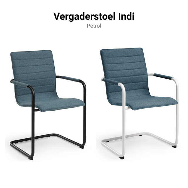 Vergaderstoel Indi - Diverse Kleuren