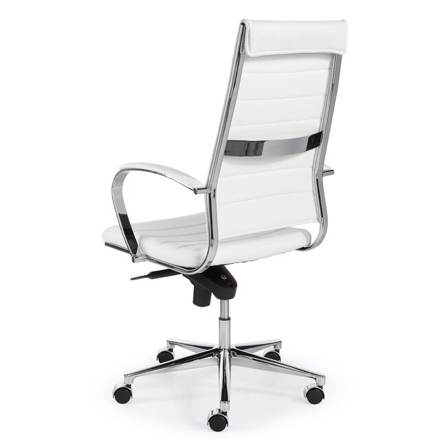 Directiestoel Boss - Wit | Hoge Rug