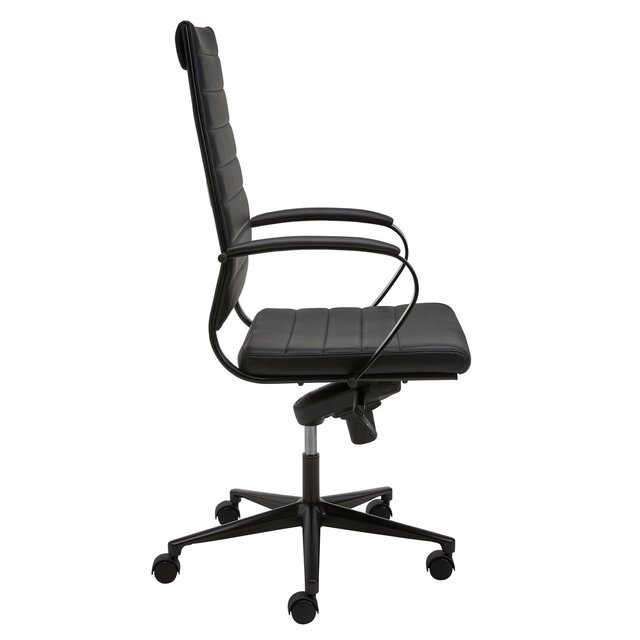 Directiestoel Boss - Zwart | Hoge Rug