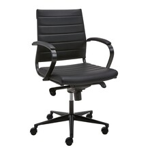 Directiestoel Boss - Zwart | Lage Rug