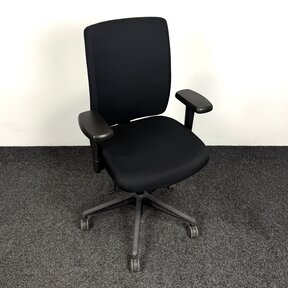 Gebruikte Bureaustoel Puck - Zwart