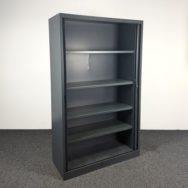 Archiefkast - Antraciet / Oranje  | 197 x 120 x 45 cm