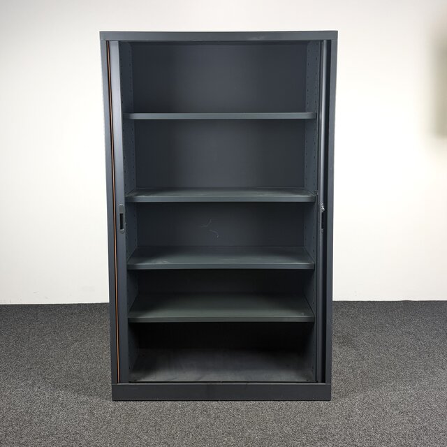 Archiefkast - Antraciet / Oranje  | 197 x 120 x 45 cm