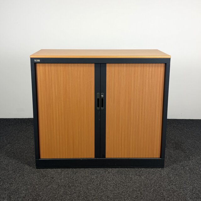 Archiefkast - Antraciet / Oranje | 107 x 120 x 45 cm (A)