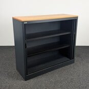 Archiefkast - Antraciet / Oranje | 107 x 120 x 45 cm (A)