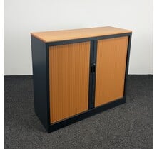 Archiefkast - Antraciet / Oranje | 107 x 120 x 45 cm (B)