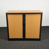 Archiefkast - Antraciet / Oranje | 107 x 120 x 45 cm (C)