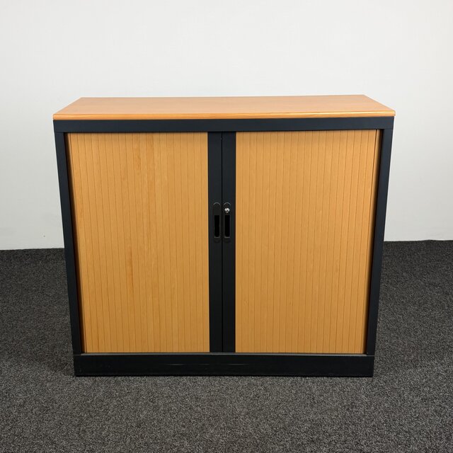 Archiefkast - Antraciet / Oranje | 107 x 120 x 45 cm (C)