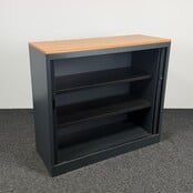 Archiefkast - Antraciet / Oranje | 107 x 120 x 45 cm (C)