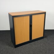 Archiefkast - Antraciet / Oranje | 107 x 120 x 45 cm (C)