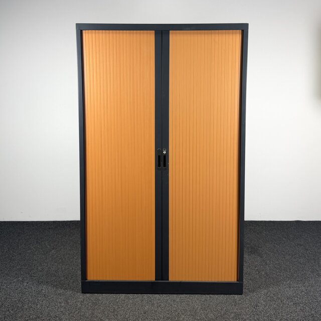 Archiefkast - Antraciet / Oranje  | 197 x 120 x 45 cm