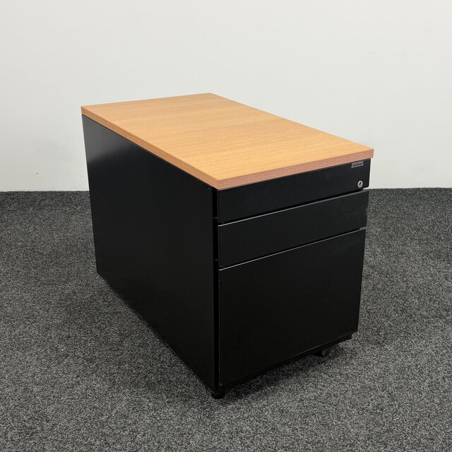 Ahrend Ladeblok Zwart - 3 Laden | 58 x 42 x 76 cm