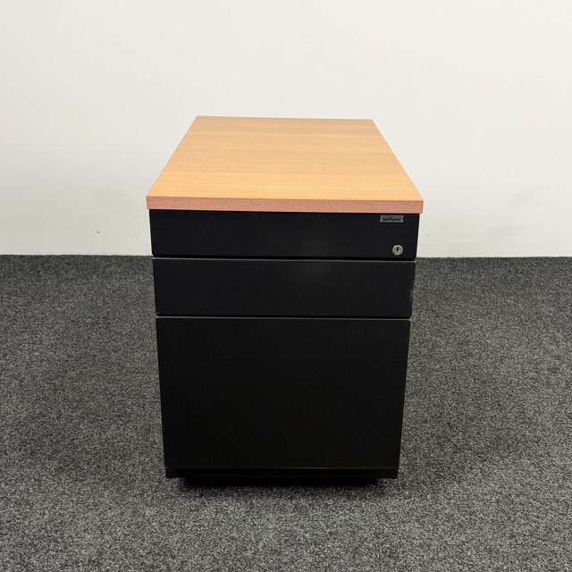 Ahrend Ladeblok Zwart - 3 Laden | 58 x 42 x 76 cm