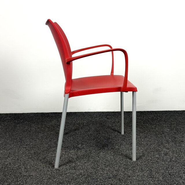 Kusch & Go Kantinestoel - Rood