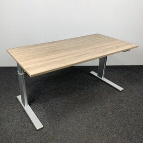 Actiforce Slingerbureau - Grijs onderstel | 160x80 cm