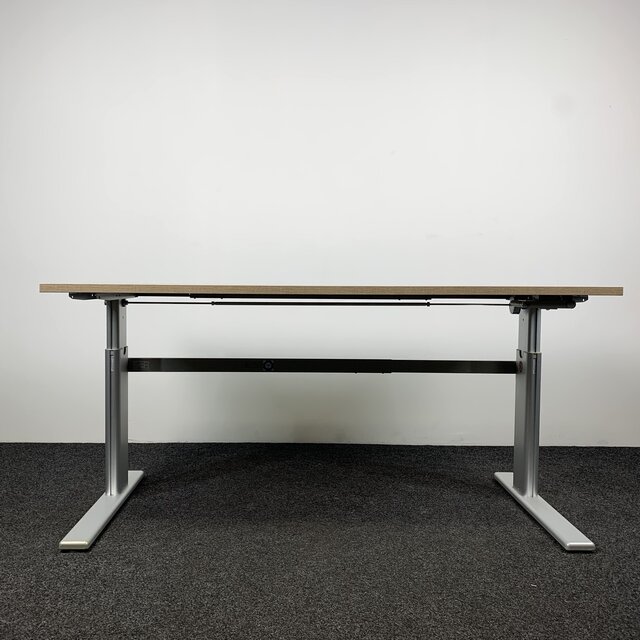 Actiforce Slingerbureau - Grijs onderstel | 160x80 cm