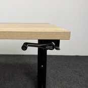 Gispen TM Slingerbureau - 160 x 80 cm | Glanzend Zwart