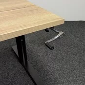 Gispen TM Slingerbureau - 160 x 80 cm | Glanzend Zwart